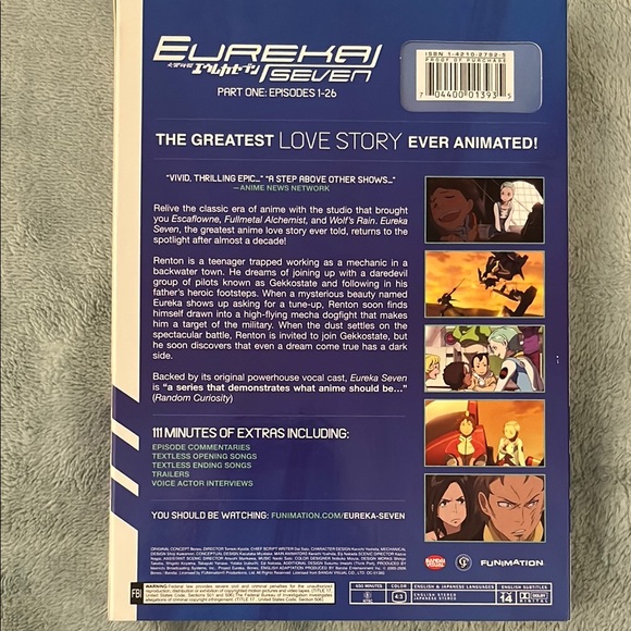 Eureka Seven Part One DVD - Picture 2 of 3